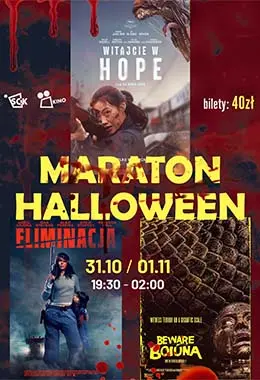 Maraton Halloween Witajcie w Hope,Eliminacja,Strzeż się